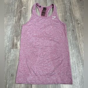 Gymshark Vital Seamless Pink Marl Tank Top